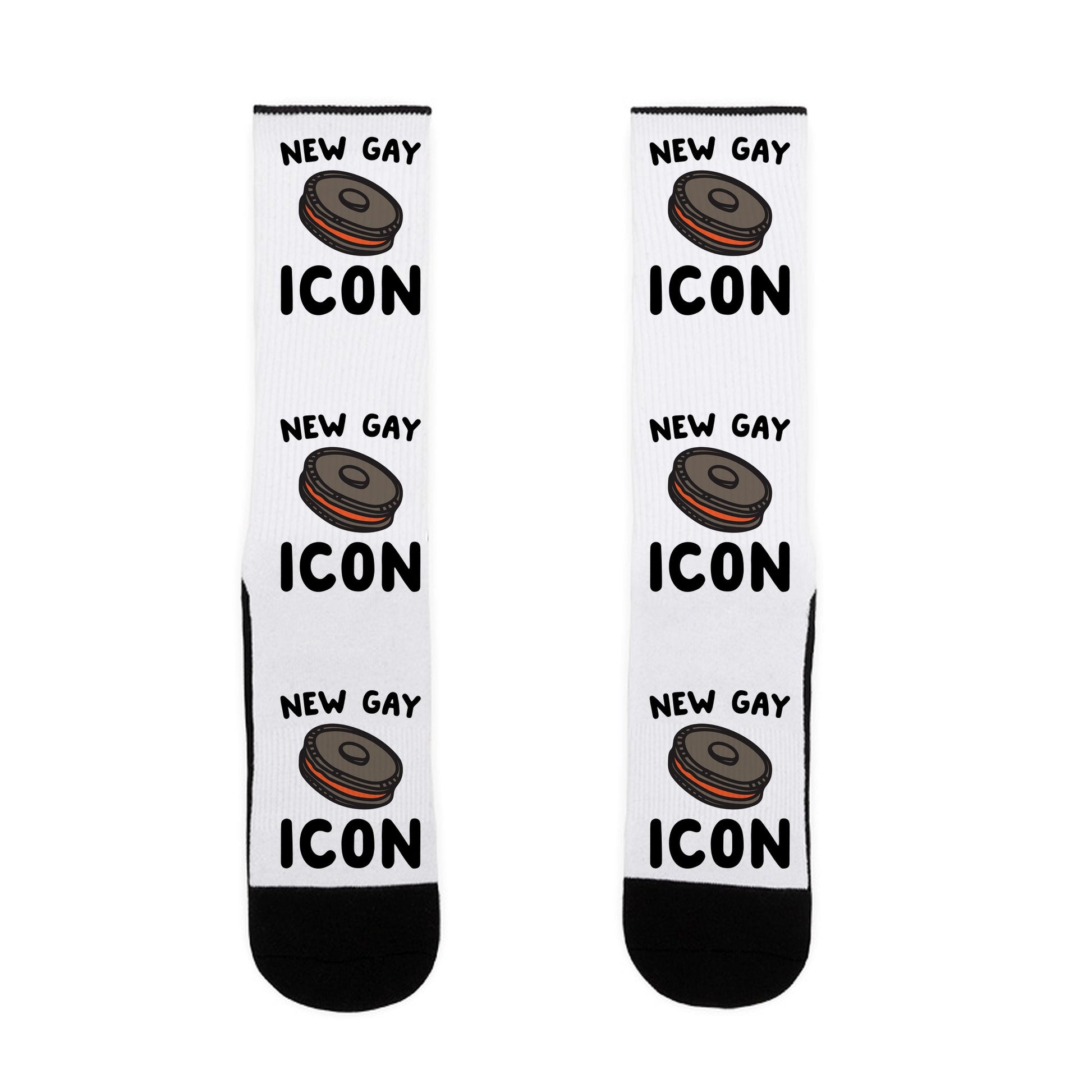 New Gay Icon Parody Socks