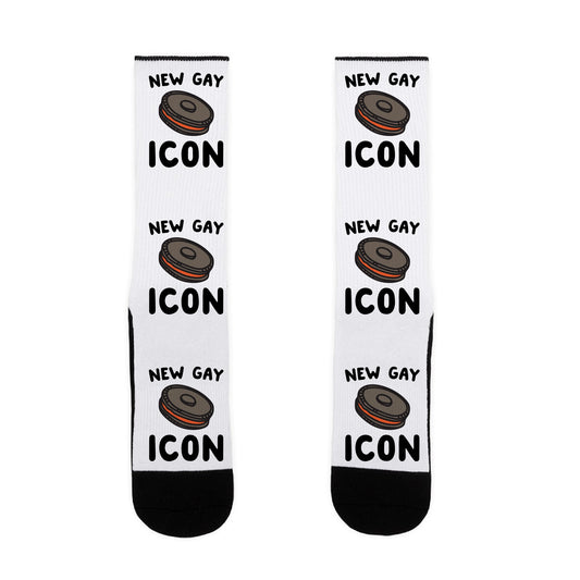 New Gay Icon Parody Socks