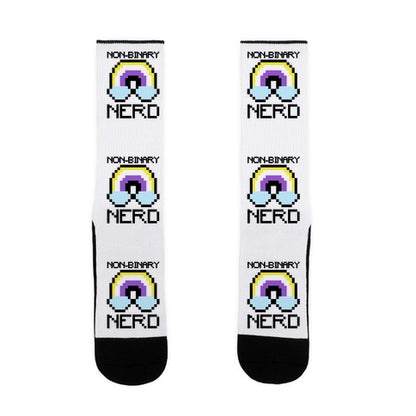 Non-Binary Nerd  Socks