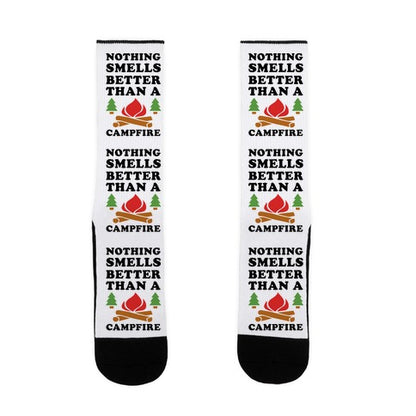 Nothing Smells Better Than A Campfire Socks