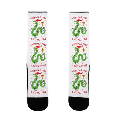 O Hissmas Tree Socks