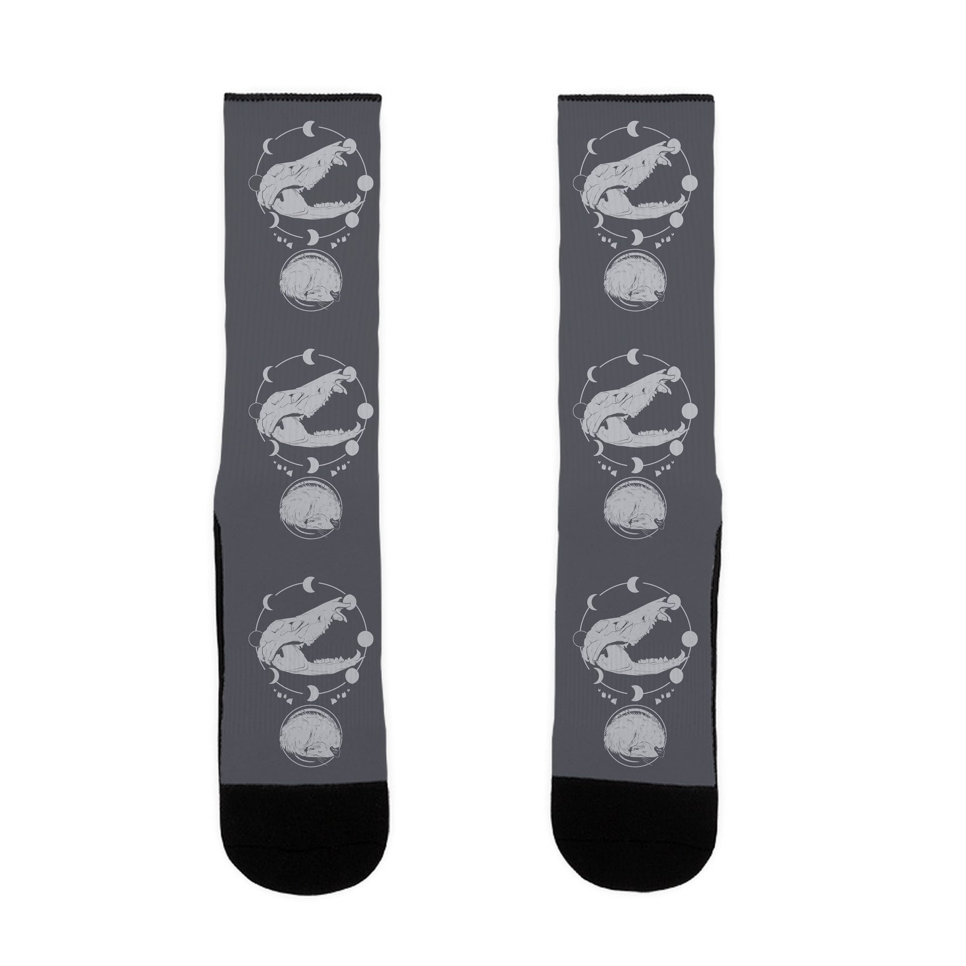 Occult Trash Possum Socks
