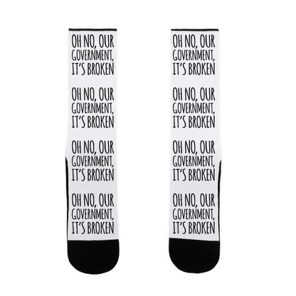 Oh No, Our Government, It's Broken Socks