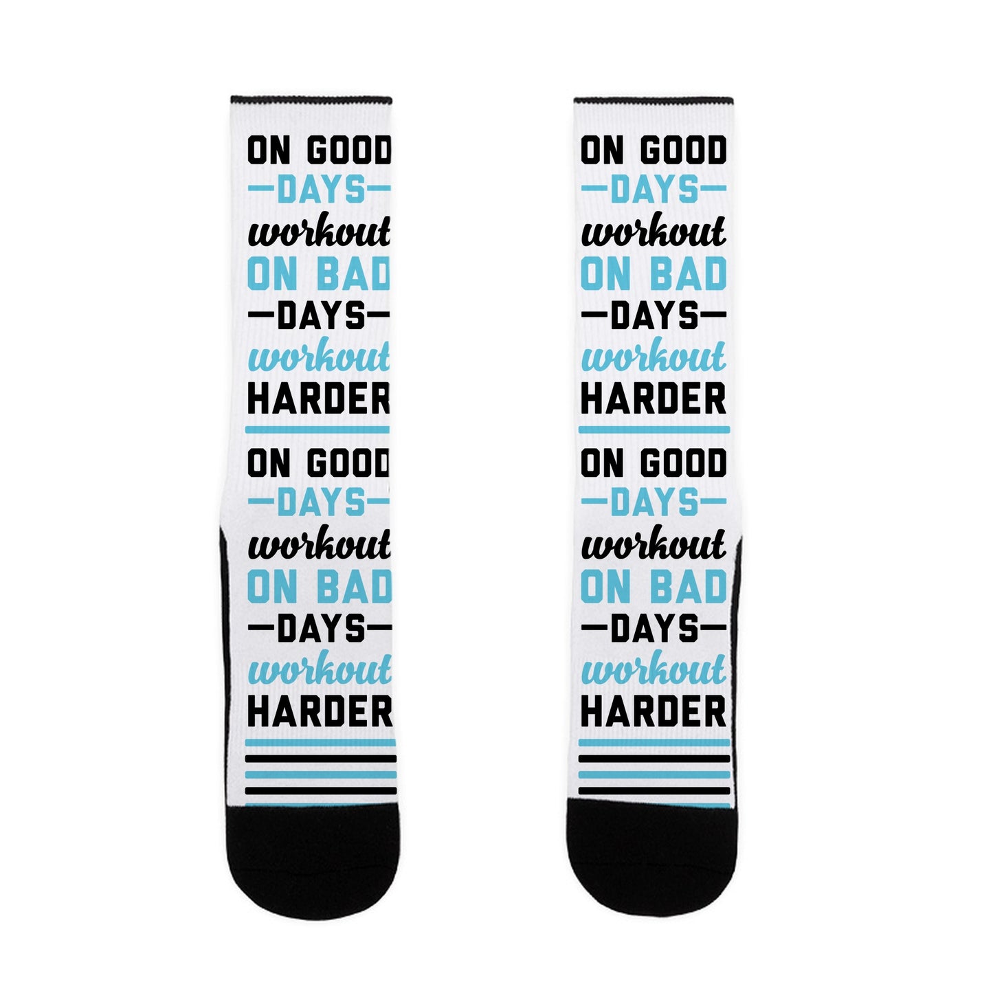 On Good Days Workout Socks