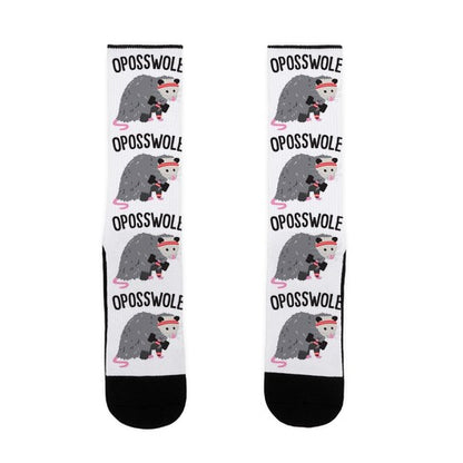 Oposswole Opossum Socks