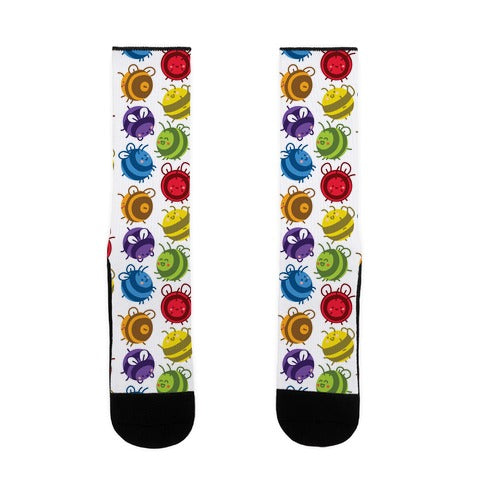 Orb Bees Socks