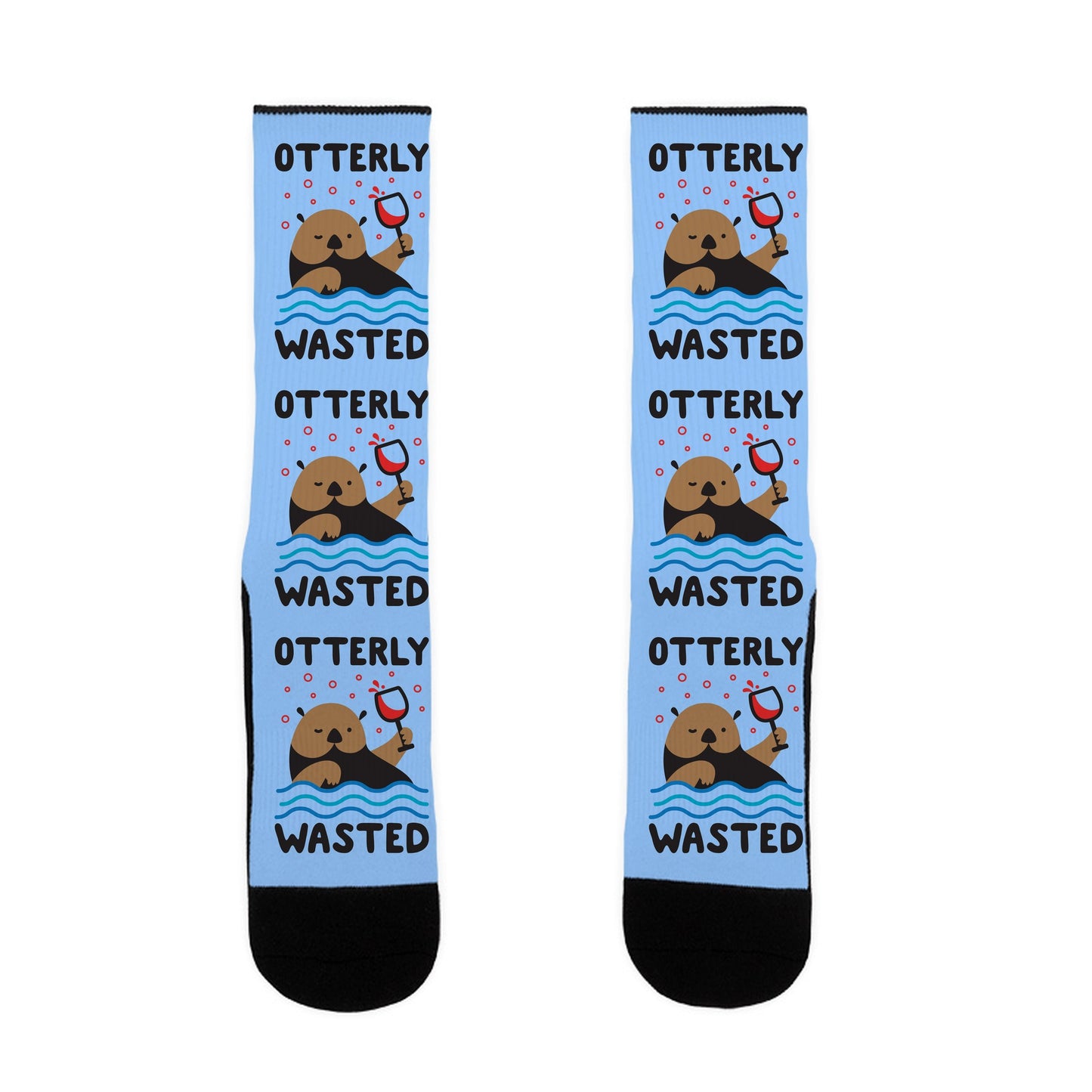 Otterly Wasted Socks