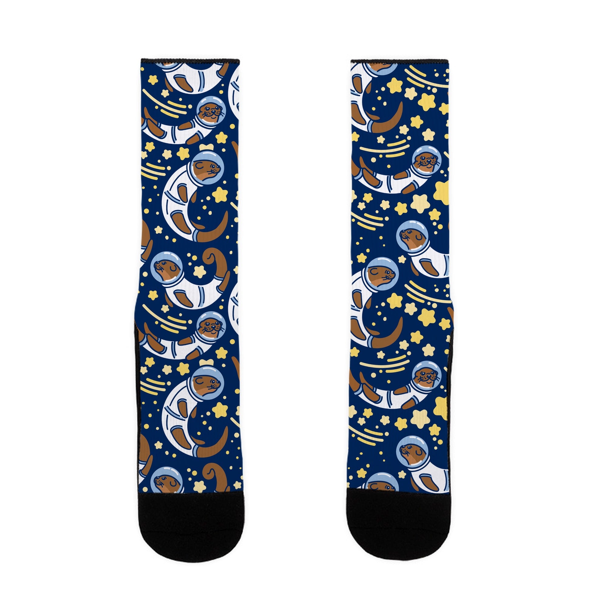 Otters In Space Socks