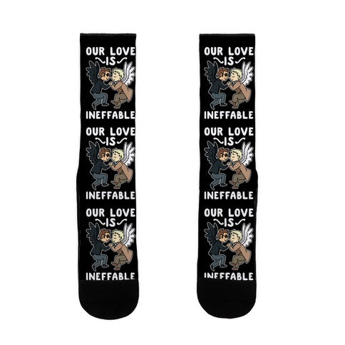 Our Love is Ineffable - Good Omens Socks