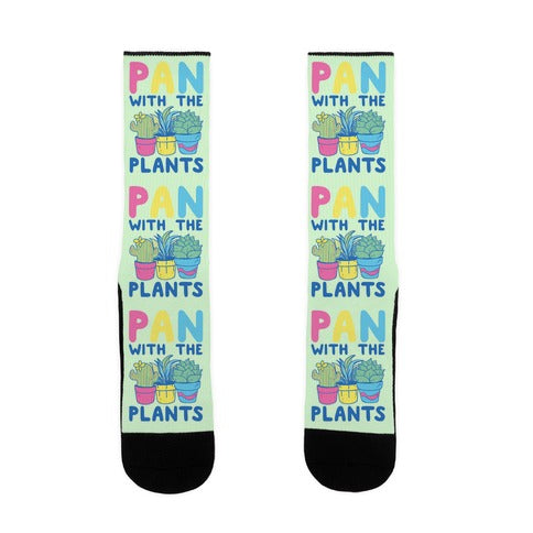 Pan with the Plants Socks