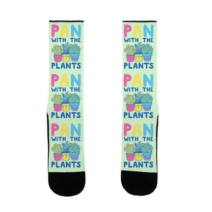 Pan with the Plants Socks