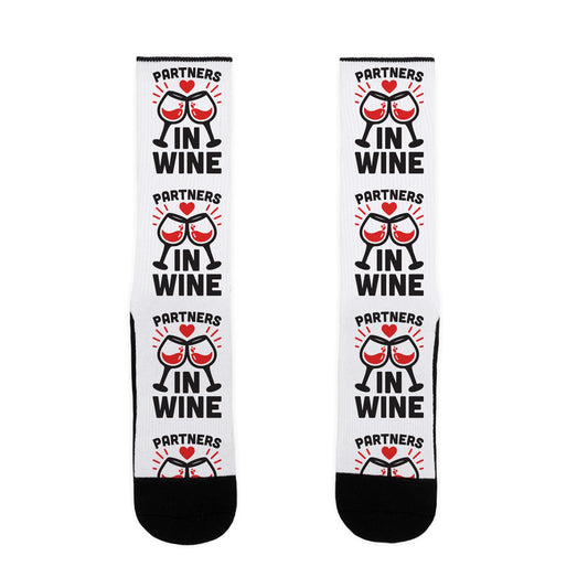 Partners In Wine Socks