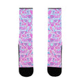 Pastel Goth Witch Pattern Socks