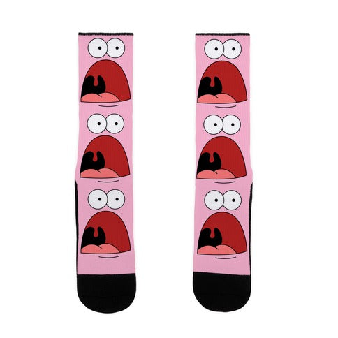 PATRICK IS SHOCKED Socks