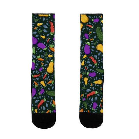Penis Produce Pattern Socks