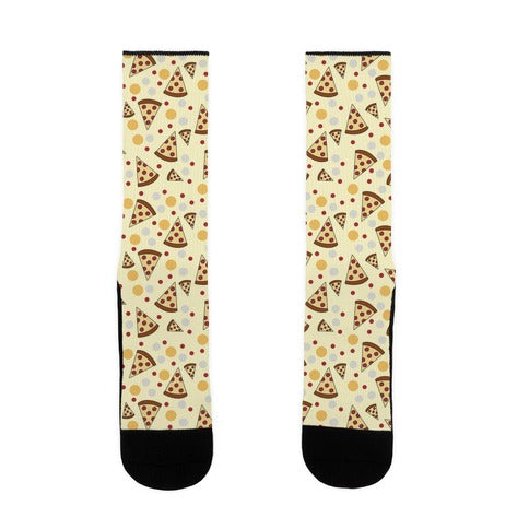 Pizza Pattern Socks