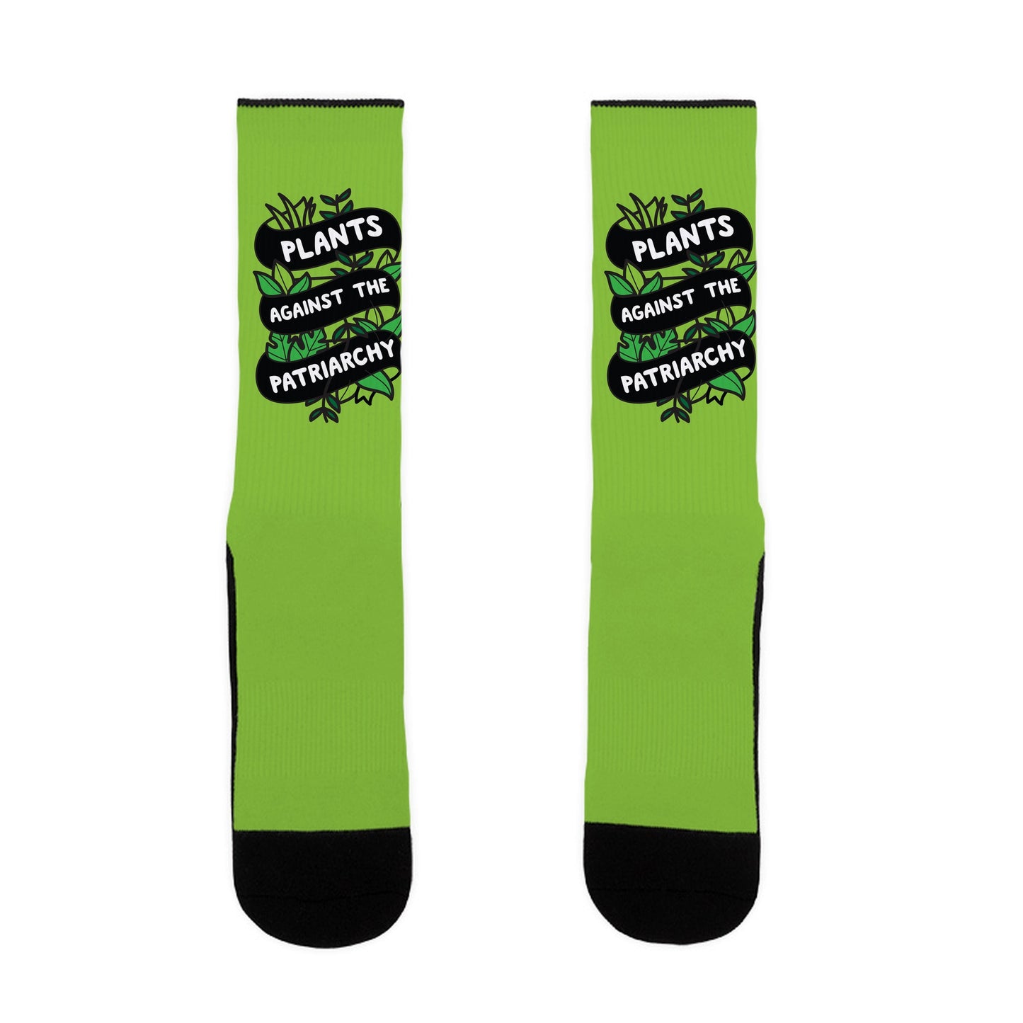 Plants Against The Patriarchy Socks