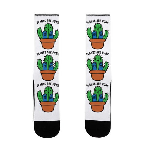 Plants Are Punk Socks