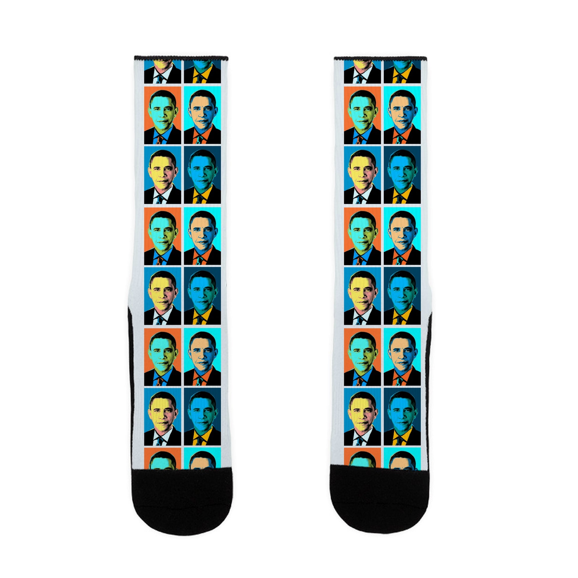 Pop Art Obama Socks