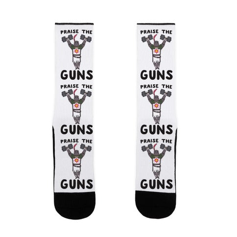 Praise the Guns - Dark Souls Socks