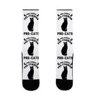 Pro-Choice Pro-Feminism Pro-Cats Socks