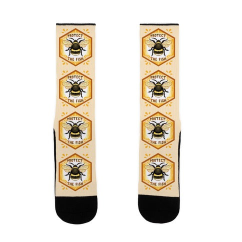 Protect The Fish Socks
