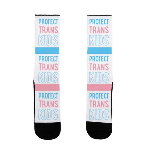 Protect Trans Kids Socks