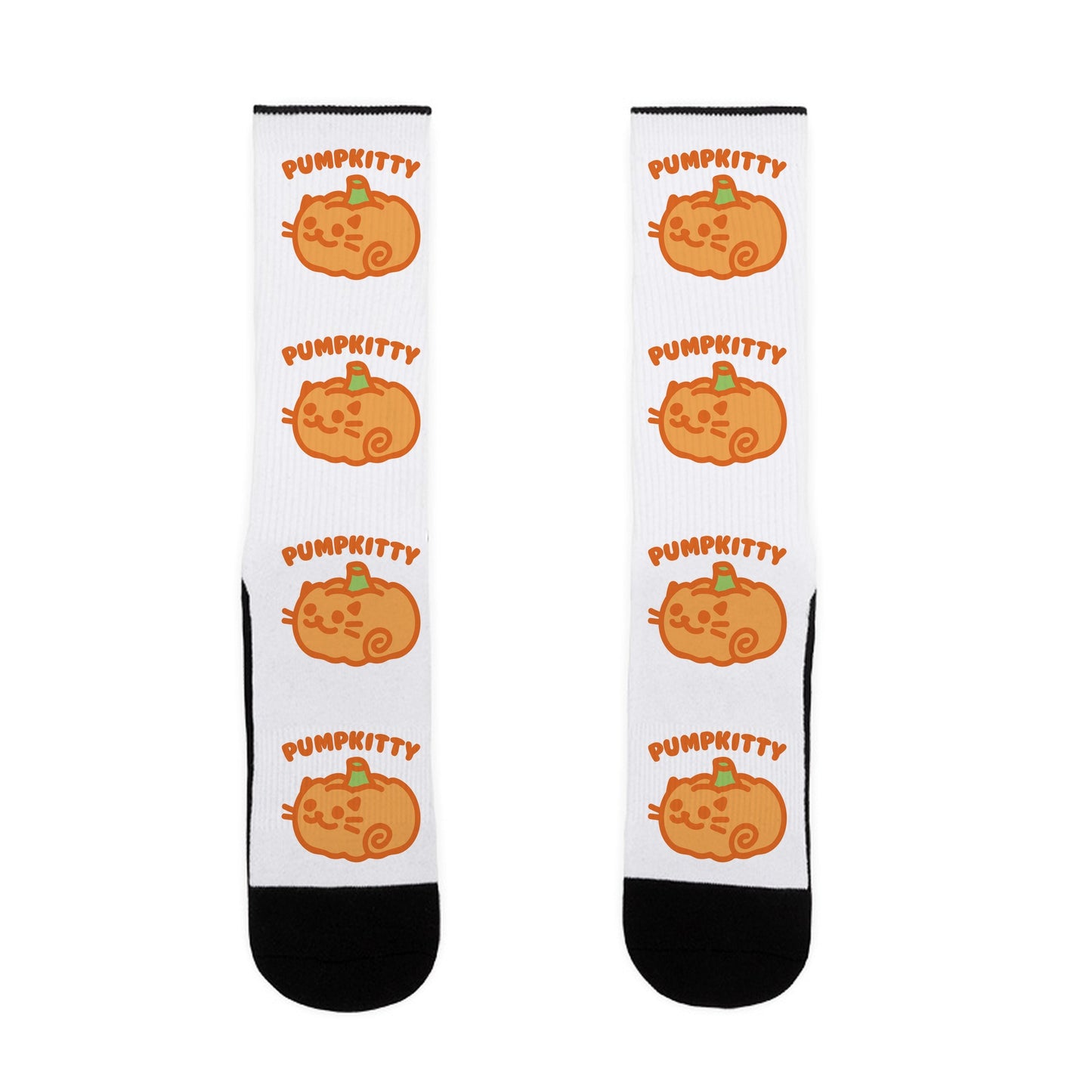 Pumpkitty Socks