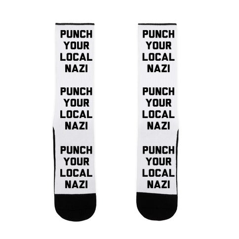 Punch Your Local Nazi Socks