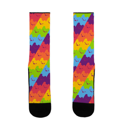 Rainbow Cats Socks