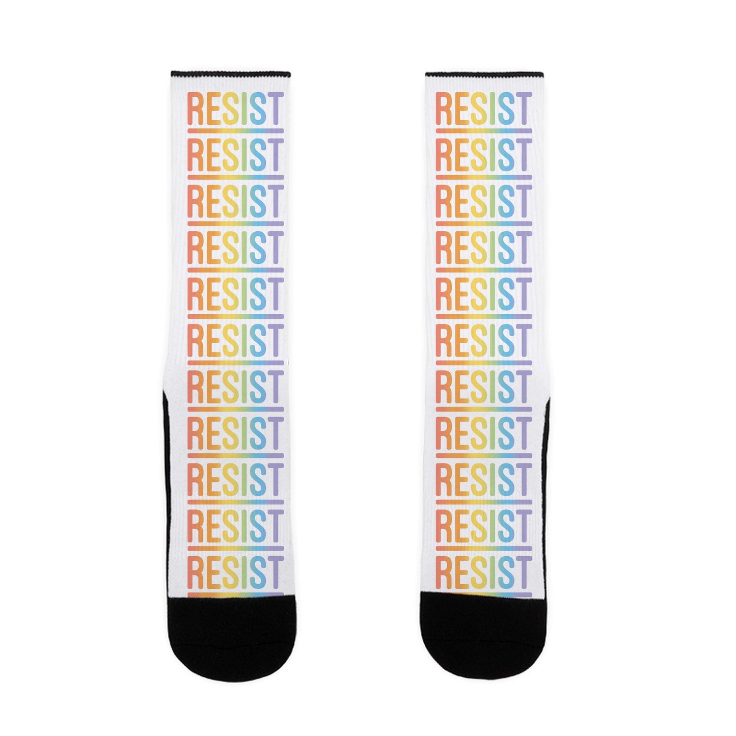 Rainbow Resist Socks