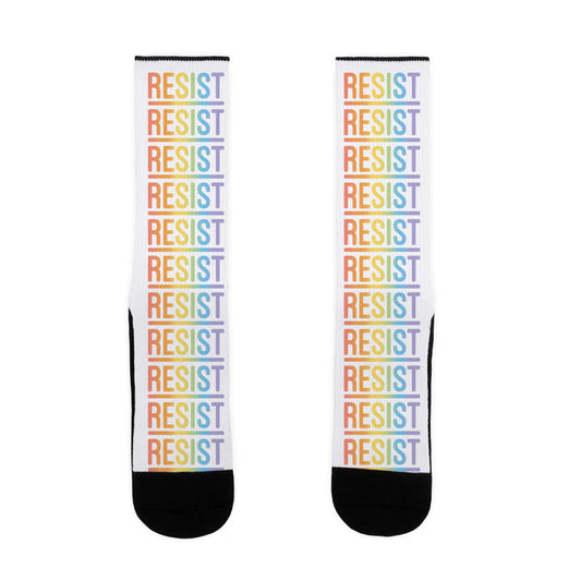 Rainbow Resist Socks