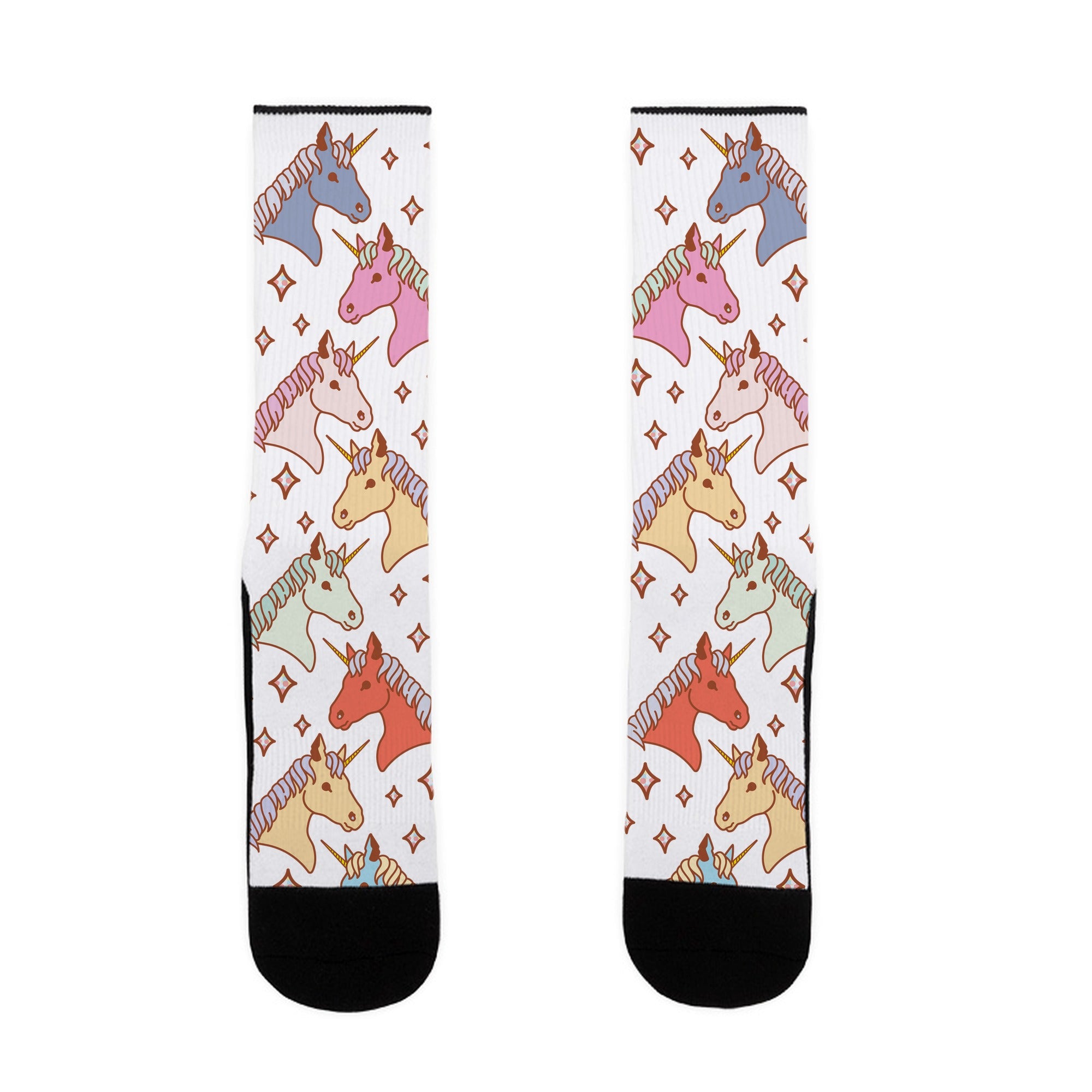 Rainbow Unicorns Socks