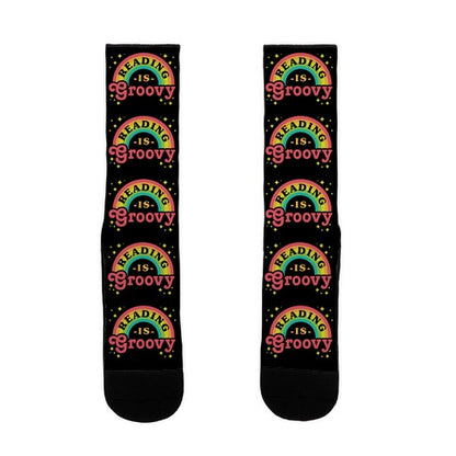 Reading is Groovy Socks