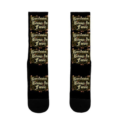 Representation Belongs In Fantasy Socks
