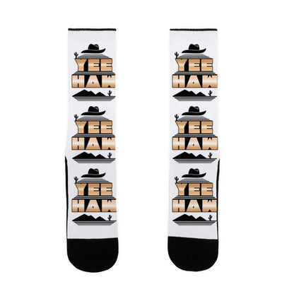 Retro 80s Yee Haw Socks