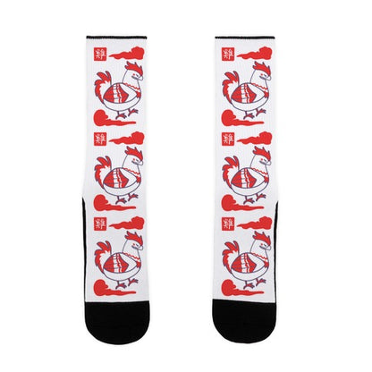 Rooster - Chinese Zodiac Socks
