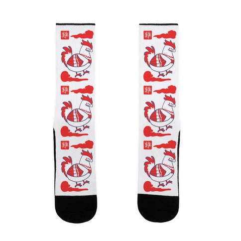 Rooster - Chinese Zodiac Socks