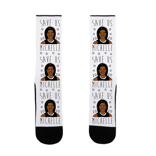 SAVE US MICHELLE 2020 Socks