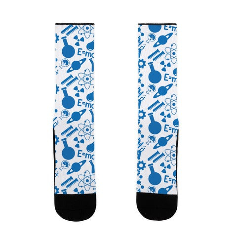 Science Pattern Socks