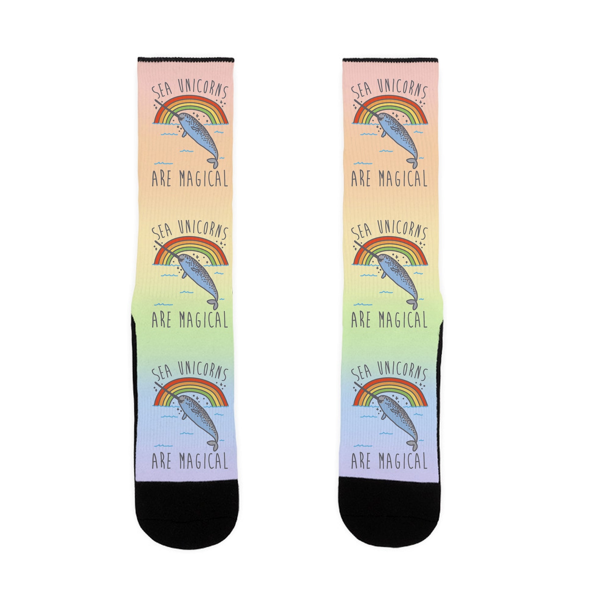 Sea Unicorns Are Magical Socks