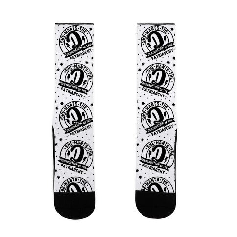 She wants the destruction of the Patriarchy Socks