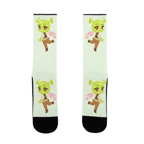 Shrek-Kun Socks