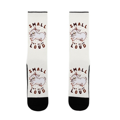 Small But Also Loud Baby Goat Socks