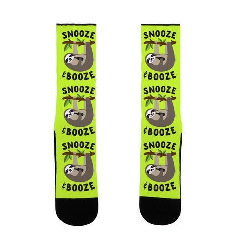 Snooze & Booze Socks