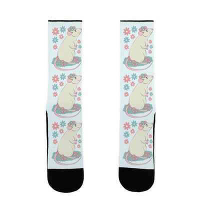 Soft Pastel Rat Socks