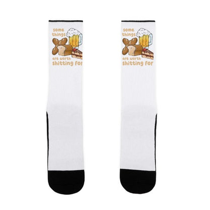 Some Things Are Worth Shitting For (Gluten Allergy) Socks