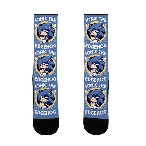 Sonic The Edgehog Socks