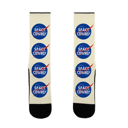 Space Cowboy Parody Socks