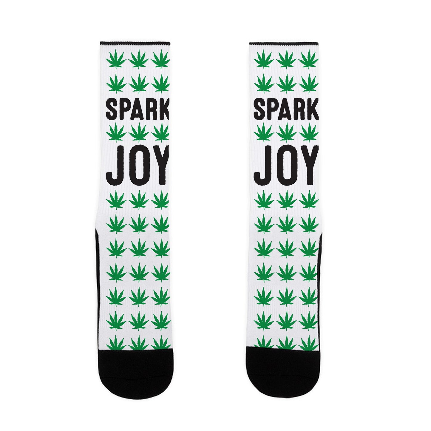 Spark Joy Weed Socks